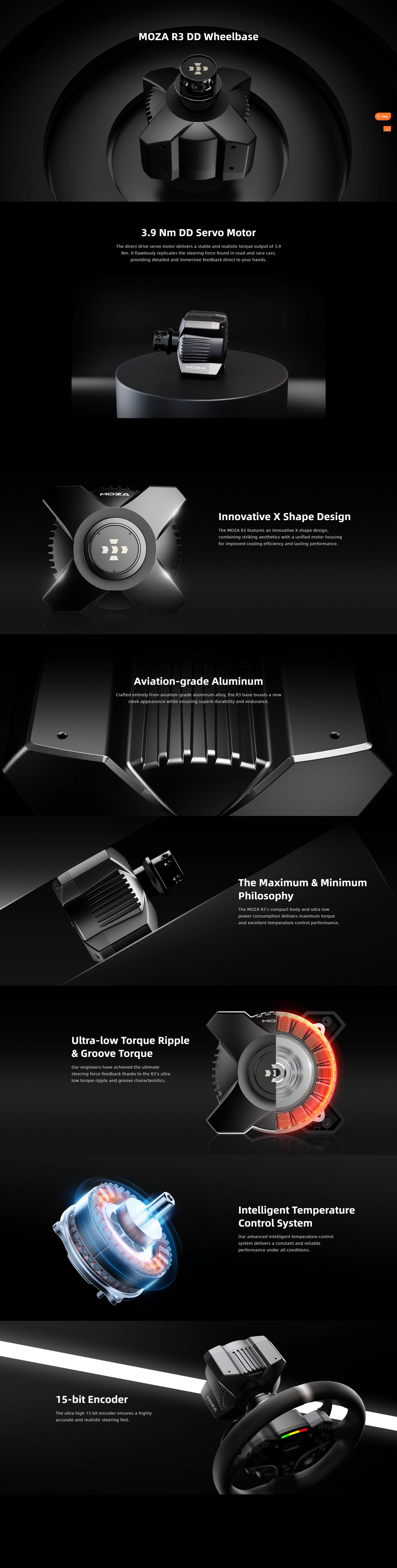 Moza Racing R3 Xbox / PC Sim Racing Bundle 3.9nm