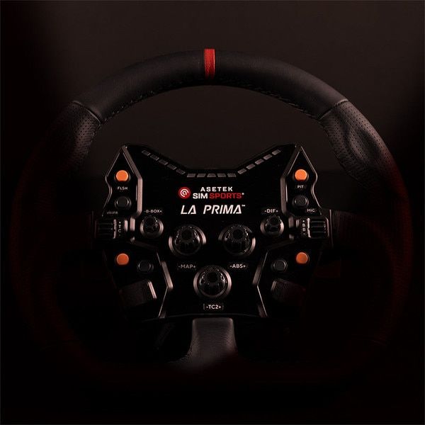 Asetek SimSports Button Label Sticker Sheet - White